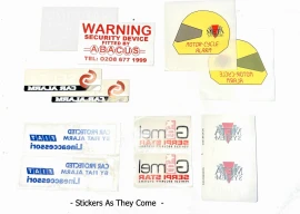 Window Security Stickers